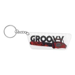 Evil Dead Groovy Chainsaw Keychain